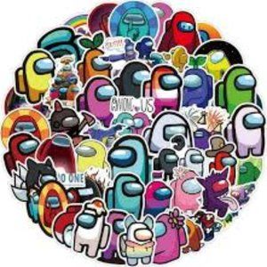 Among Us Stickers 10pc